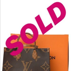 BRAND NEW LOUIS VUITTON "On-the-Go' GM